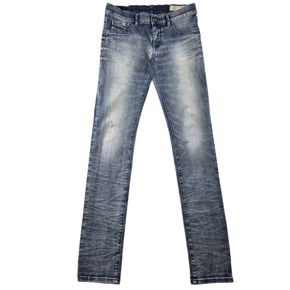 Diesel Livier Jegging Jeans‎ Womens 30x33.5 Blue Light Wash Super Slim Low Rise